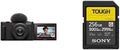 Sony ZV-1 II Vlog Camera With 18-50mm Lens 4K 256GB Memory Card