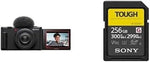 Sony ZV-1 II Vlog Camera With 18-50mm Lens 4K 256GB Memory Card