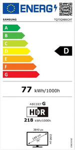 SAMSUNG Neo QLED 4K 2023 75QN86C 75" Smart TV with Quantum Matrix Technology, Neo QLED 4K Processor with AI, Neo Quantum HDR, 60W with Dolby Atmos and Smart Powered by Tizen
