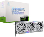 MSI GeForce RTX 4080 16GB GAMING X TRIO WHITE Graphics Card