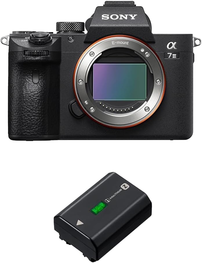 Sony ILCE7M3B Full Frame Mirrorless Camera Body 24.2 MP Black