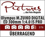 Olympus M.Zuiko Digital ED 300mm F4.0 PRO Lens for Micro Four Thirds Black