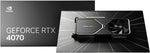 NVIDIA GeForce RTX 4070 12GB GDDR6X Graphics Card Titanium Black