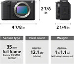 Sony Alpha ZV-E1 Full Frame Mirrorless Vlog Camera Black