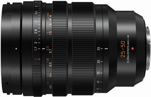 Panasonic Leica DG Vario-Summilux 25-50mm F1.7 ASPH Lens Black