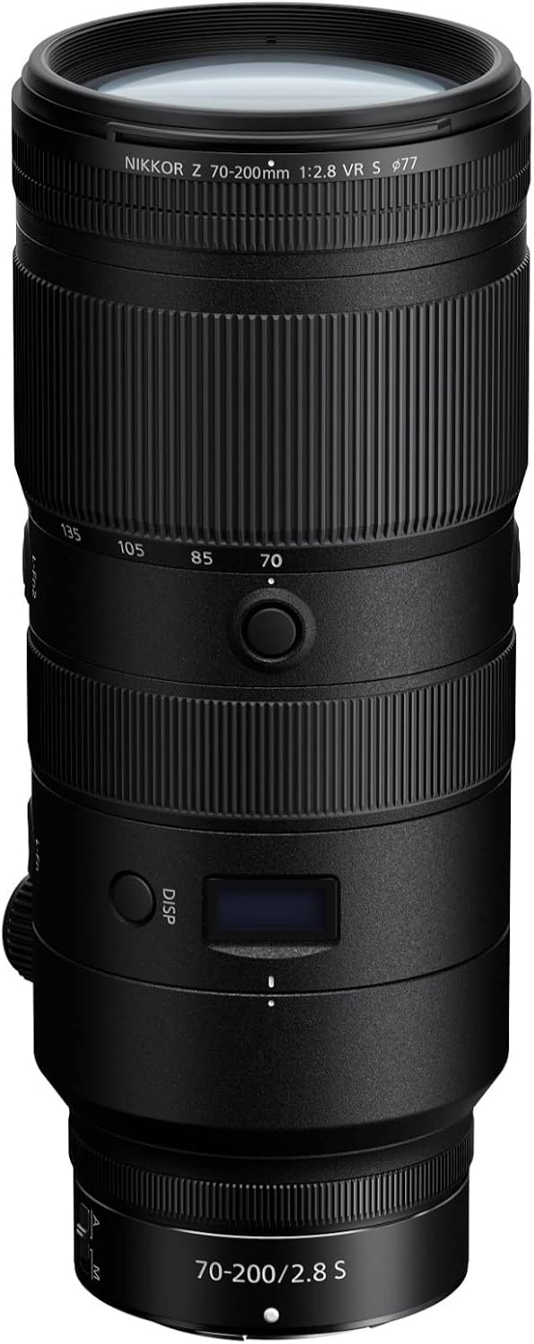 Nikon NIKKOR Z 70-200mm F2.8 VR S Telephoto Zoom Lens Black