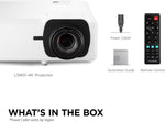 ViewSonic LS901-4K Laser Projector 4K UHD 5500 ANSI Lumens 240Hz White