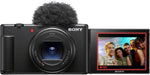 Sony ZV-1 II Vlog Camera With 18-50mm Lens 4K 256GB Memory Card