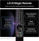 LG 75QNED92A6A 75-Inch 4K UHD Smart TV, (α8 AI Processor, Freeview Play and Amazon Alexa, 120Hz) [Model 2025]
