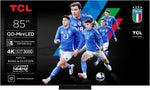 QD Mini LED Pro Tcl 85C79K 85" 4K UHD 2025 Brushed Aluminium TV