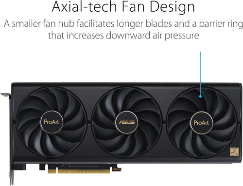 ASUS ProArt GeForce RTX 4070 Ti Super OC 16GB GDDR6X Graphics Card