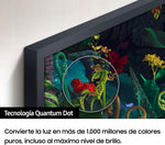SAMSUNG The Frame 2023 85LS03 85" Smart TV, Art Gallery with Matte Display, Interchangeable Frames, Quantum Dot Technology, One Connect and Nearly Invisible Cable, Slim Wall Mount