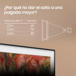 SAMSUNG The Frame TV 4K 2024 75LS03D 75" Smart TV with Art Gallery with Matte Display, Interchangeable Frames, 100% Color Volume with Quantum Dot and One Connect and Nearly Invisible Cable