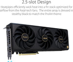 ASUS ProArt GeForce RTX 4070 Ti Super OC 16GB GDDR6X Graphics Card