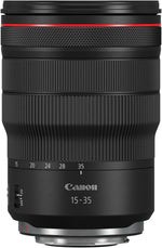 Canon RF 15-35mm F2.8L IS USM Ultra-Wide-Angle Zoom Lens for EOS R Black