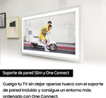 SAMSUNG The Frame 2023 85LS03 85" Smart TV, Art Gallery with Matte Display, Interchangeable Frames, Quantum Dot Technology, One Connect and Nearly Invisible Cable, Slim Wall Mount