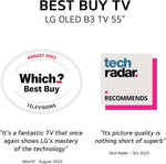 LG OLED B3 55" 4K Smart TV, 2023