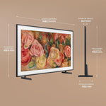SAMSUNG The Frame TV 4K 2024 75LS03D 75" Smart TV with Art Gallery with Matte Display, Interchangeable Frames, 100% Color Volume with Quantum Dot and One Connect and Nearly Invisible Cable