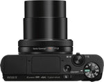 Sony RX100 V 20.1MP 1.0-Type Compact Camera with 24-70mm F1.8-2.8 Zeiss Lens Black