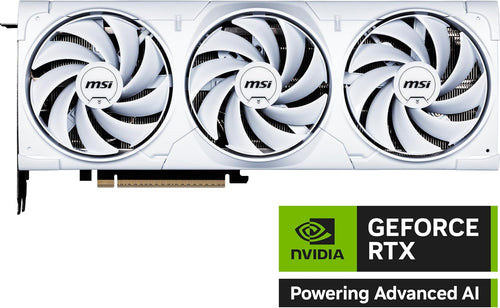 MSI GeForce RTX 5080 16GB GDDR7 Ventus 3X OC White Graphics Card