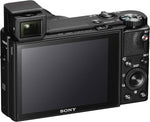 Sony RX100 V 20.1MP 1.0-Type Compact Camera with 24-70mm F1.8-2.8 Zeiss Lens Black