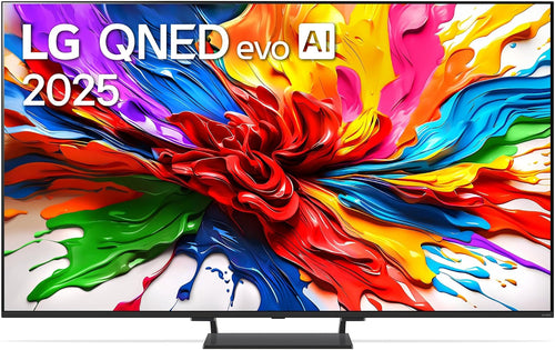 LG 65QNED93A6A - TV 65", 4K QNED EVO, Smart TV, WebOS 25, Powerful and Intelligent Processor, Mini LED AI, Super Upscaling, Dolby Vision and Atmos, Alexa/Google Assistant, Black