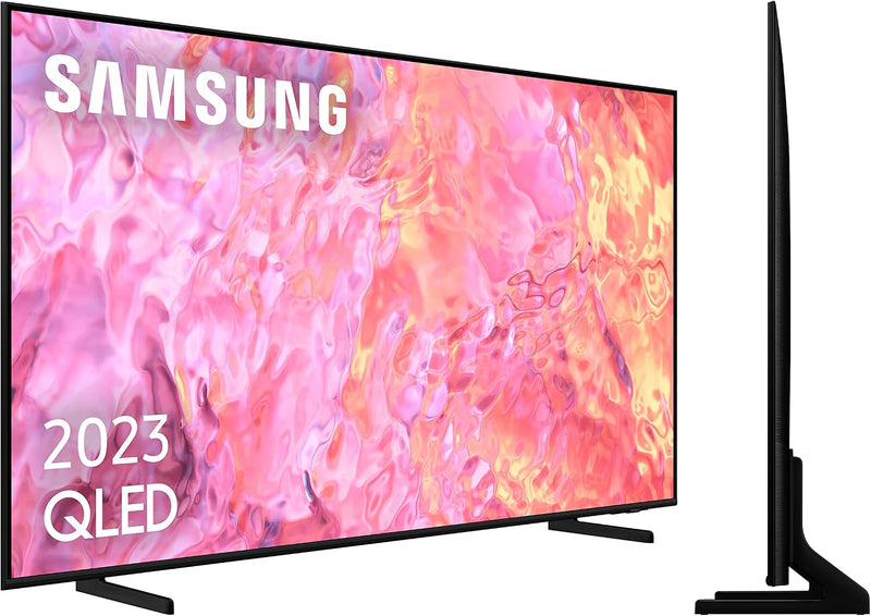 SAMSUNG QLED TV 2023 75Q60C 75" Smart TV, with Quantum Dot Technology, Quantum HDR10+, Smart TV Powered by Tizen, Multi View and Q-Symphony