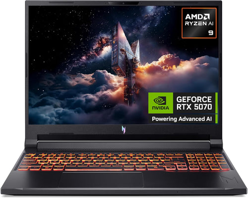 Acer Nitro V16 AI ANV16-42 Gaming Laptop AMD Ryzen AI 9 365 32GB 1TB SSD RTX 5070 16" 180Hz Win 11