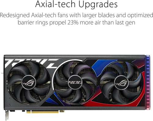 ASUS ROG Strix GeForce RTX 4080 OC Edition 16GB GDDR6X Gaming Graphics Card