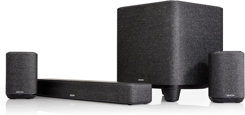 Denon Home 5.1 Wireless Dolby Atmos Surround Sound System 550 Soundbar 2x 150 NV Subwoofer
