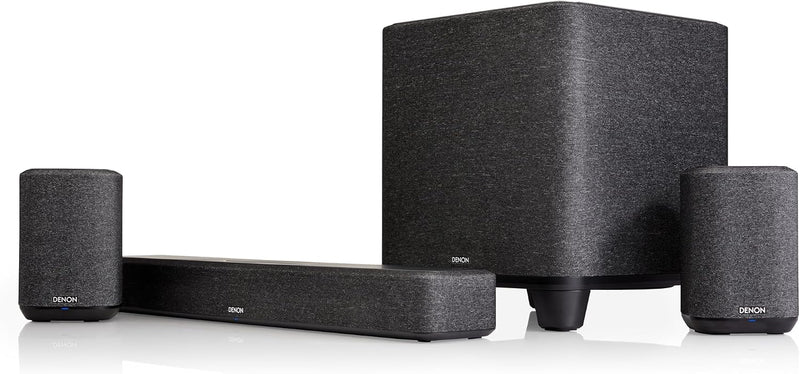 Denon Home 5.1 Wireless Dolby Atmos Surround Sound System 550 Soundbar 2x 150 NV Subwoofer