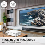 ViewSonic LS901-4K Laser Projector 4K UHD 5500 ANSI Lumens 240Hz White