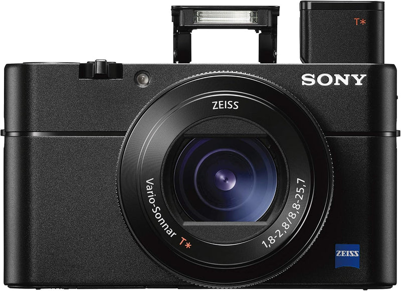 Sony RX100 V 20.1MP 1.0-Type Compact Camera with 24-70mm F1.8-2.8 Zeiss Lens Black